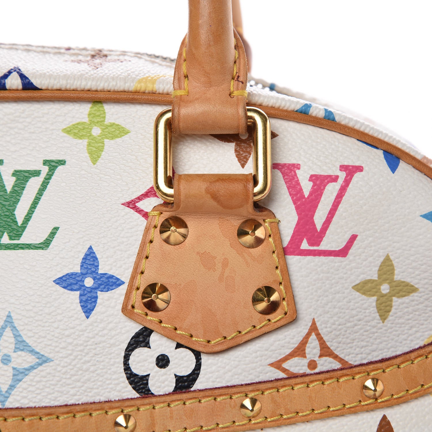 Louis Vuitton Monogram Multicolor Trouville White 10 of 12
