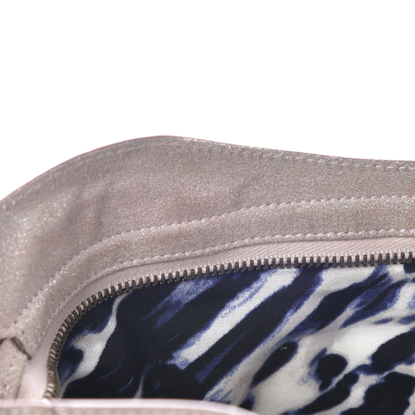 Metallic Craquele Calfskin Classic Hardware City Bois de Rose