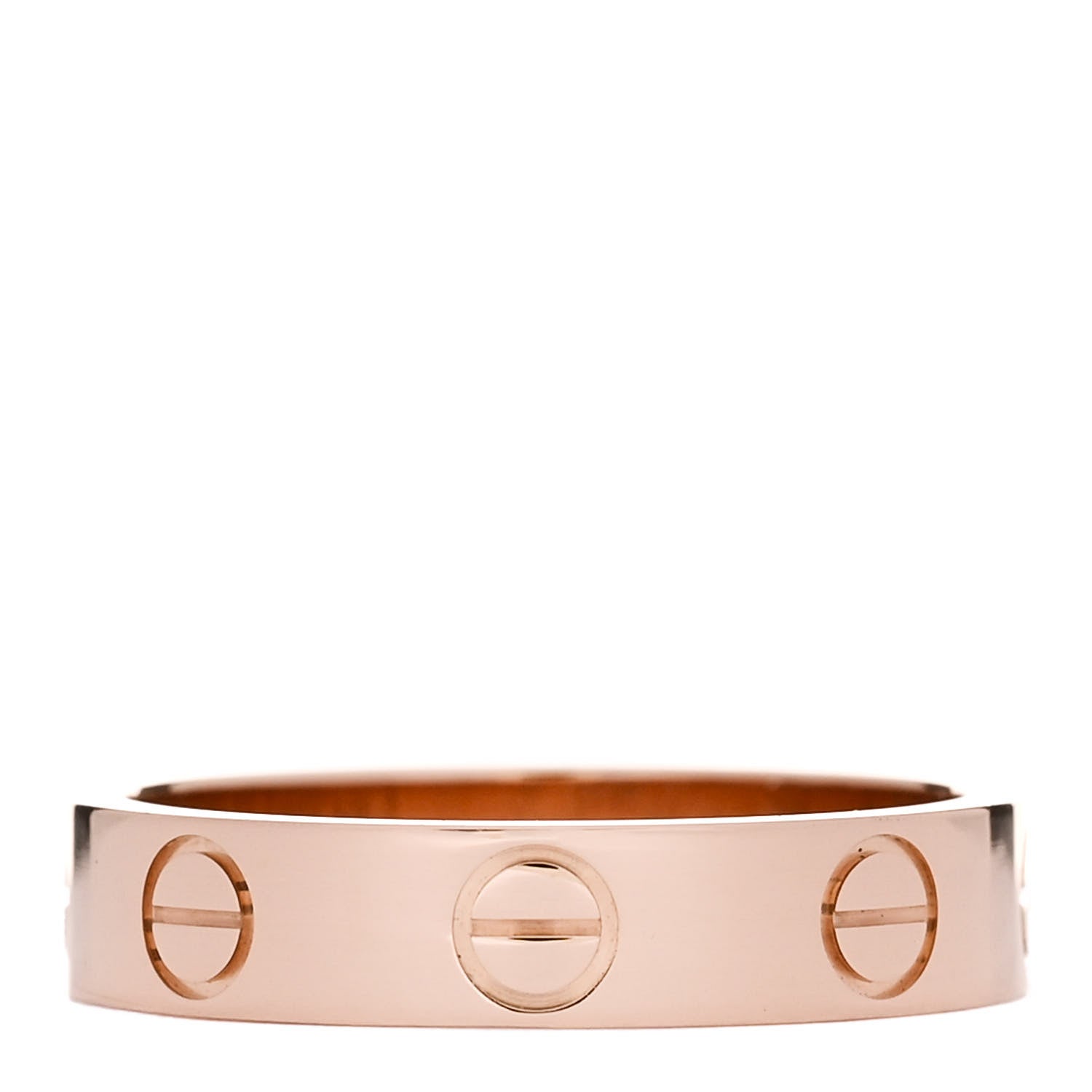 Cartier 18K Pink Gold 3.5mm LOVE Wedding Band Ring 47 4 3 of 4