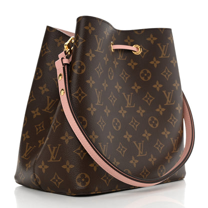 Louis Vuitton Monogram Neonoe MM Rose Poudre 2 of 10
