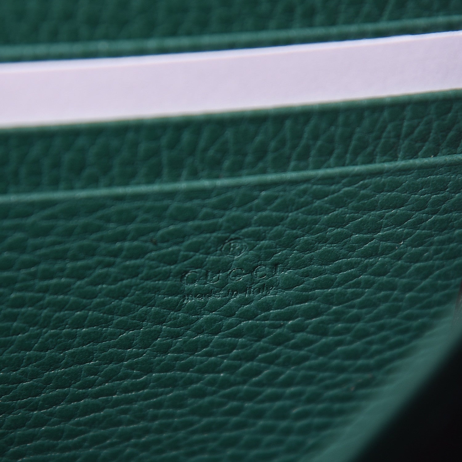 Gucci Calfskin Mini Dionysus Chain Wallet Emerald 5 of 12