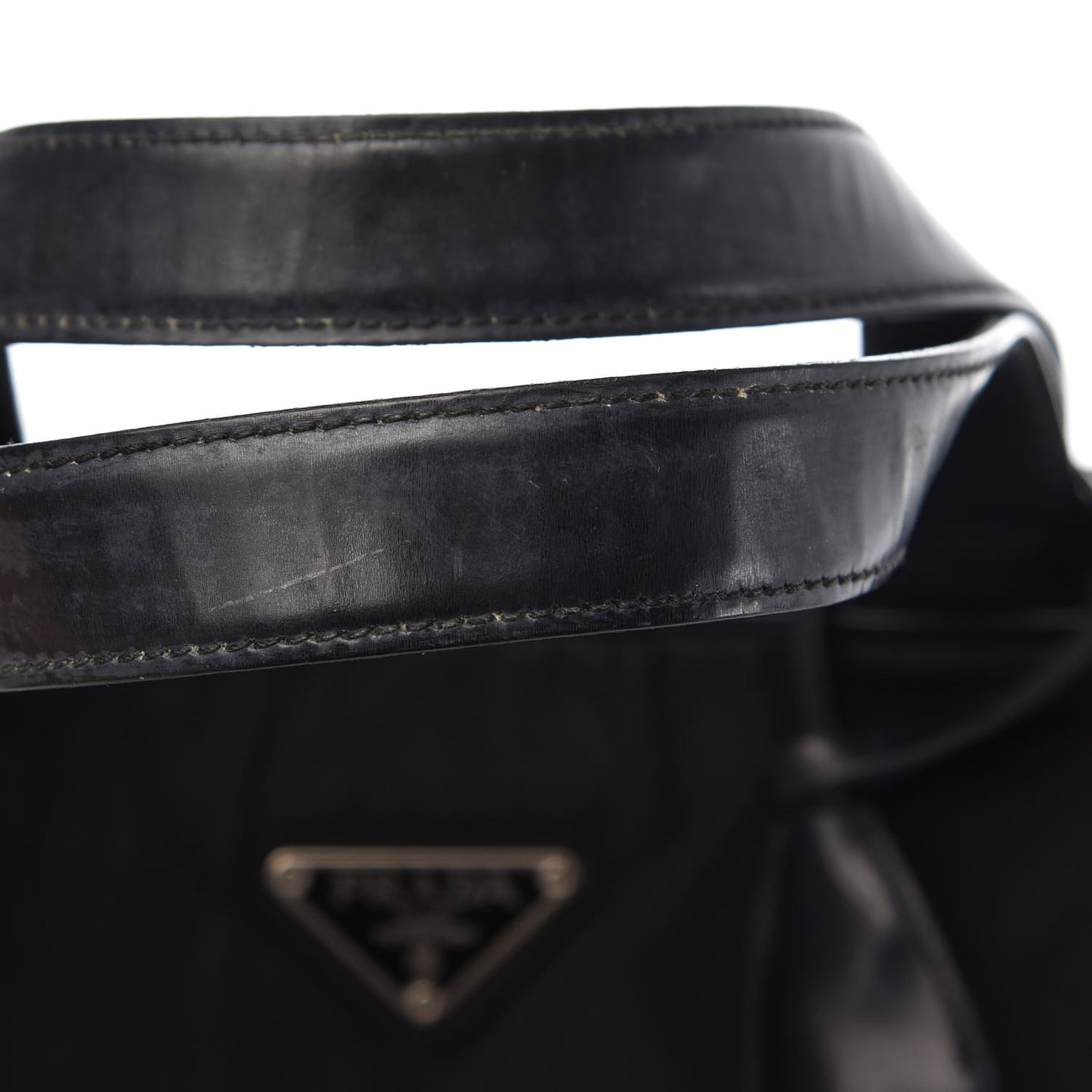 Tessuto Nylon Shoulder Bag Black