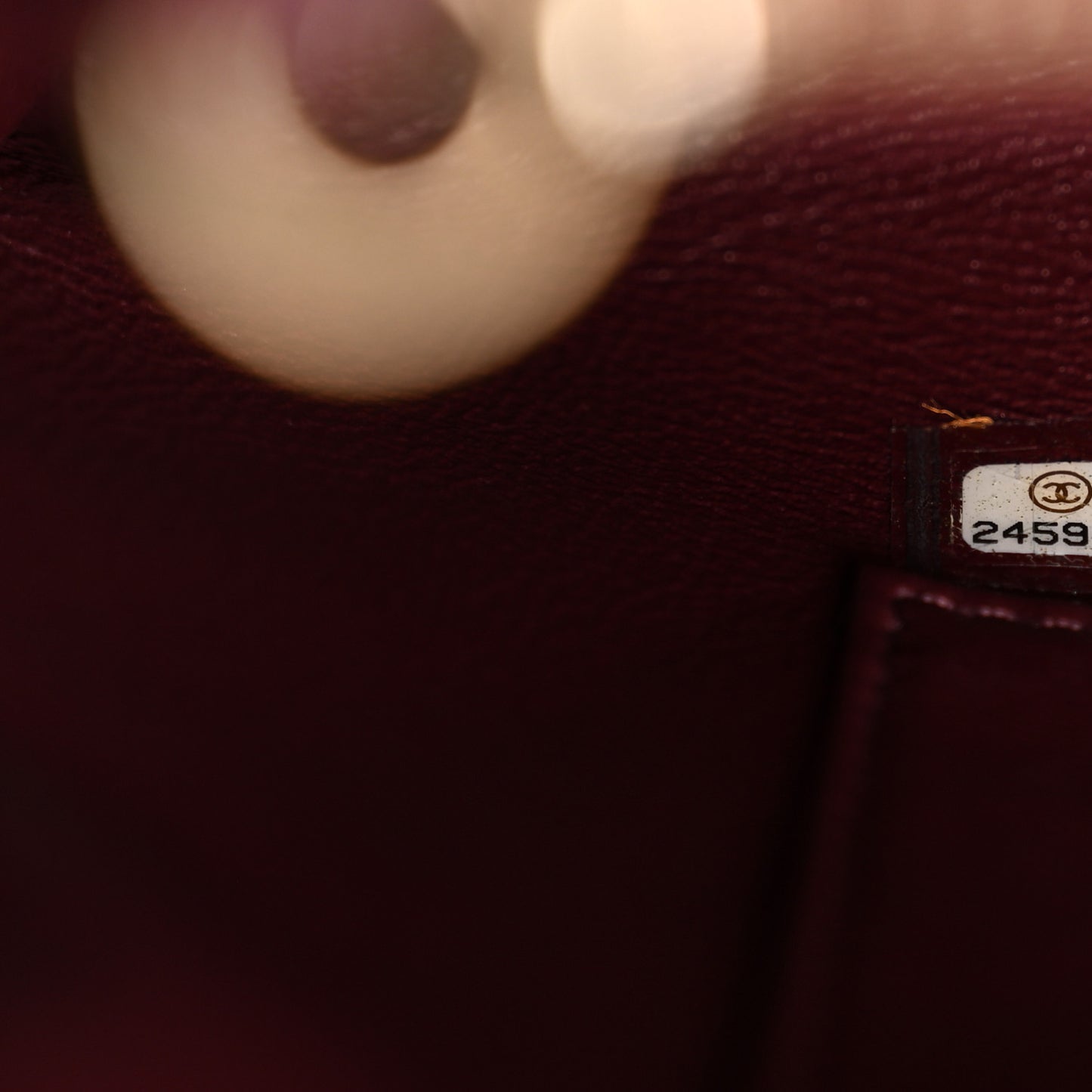 Caviar Lizard Quilted Medium Coco Handle Flap Burgundy