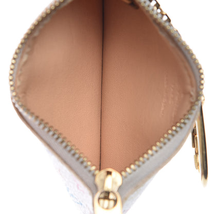 Louis Vuitton Monogram Multicolor Key Pouch White 5 of 13