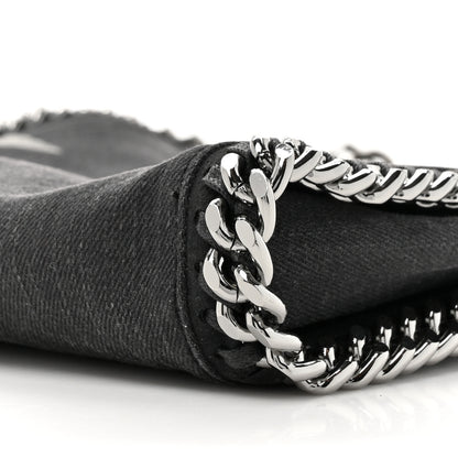 Stella McCartney Denim Star Mini Falabella Tote Black 8 of 9