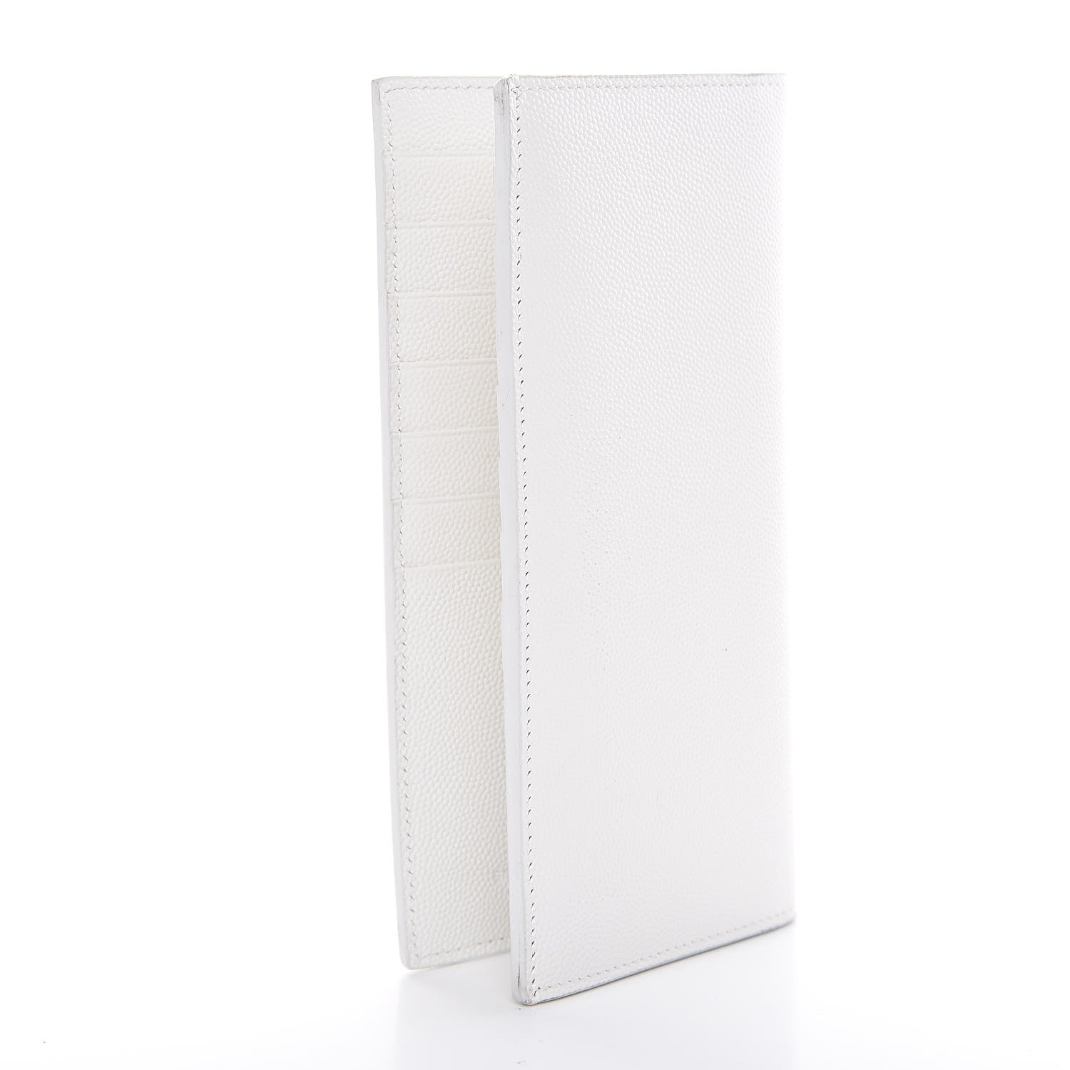 Saint Laurent Grain De Poudre Continental Wallet White 3 of 10