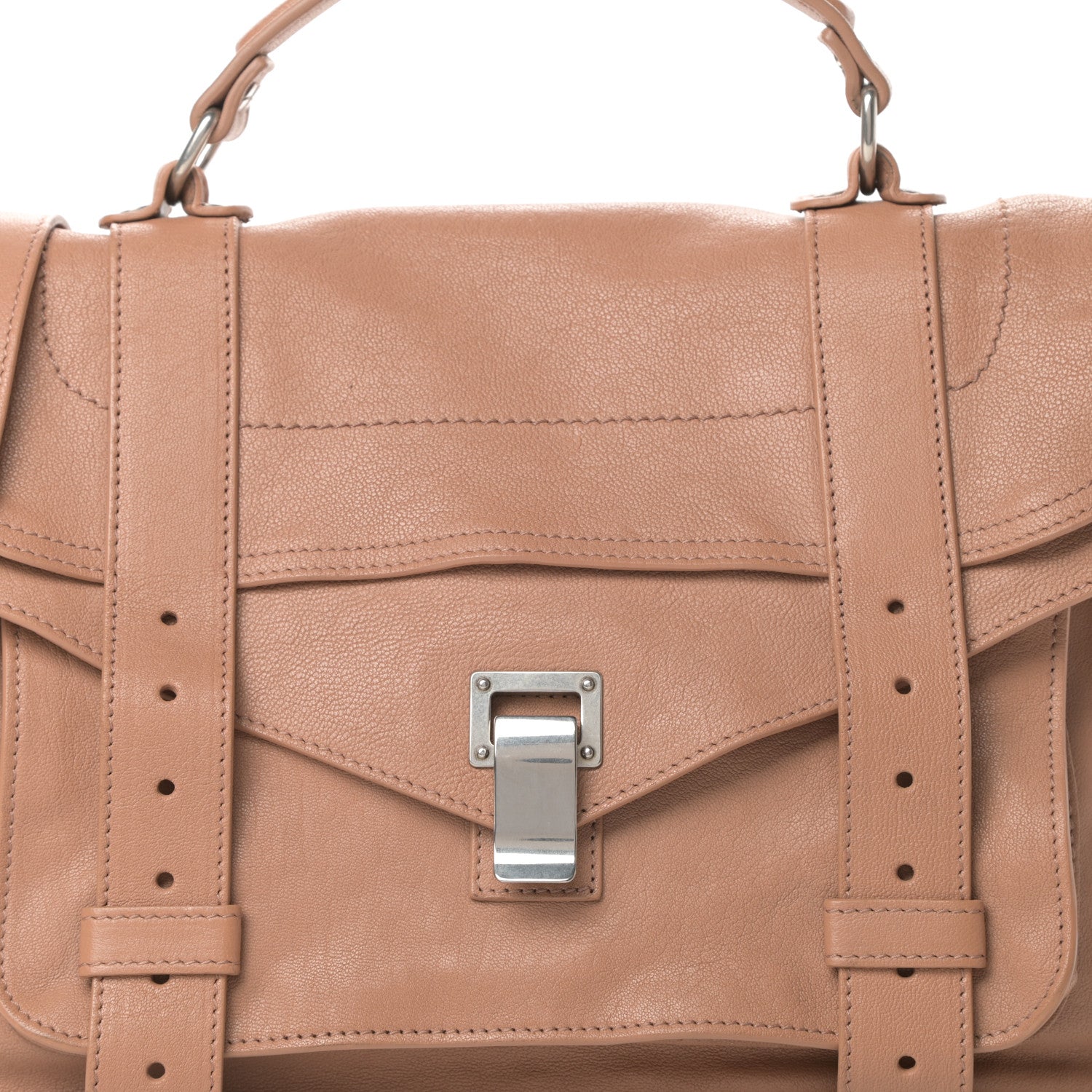 Proenza Schouler Lambskin Medium PS1 Satchel Dune 9 of 14