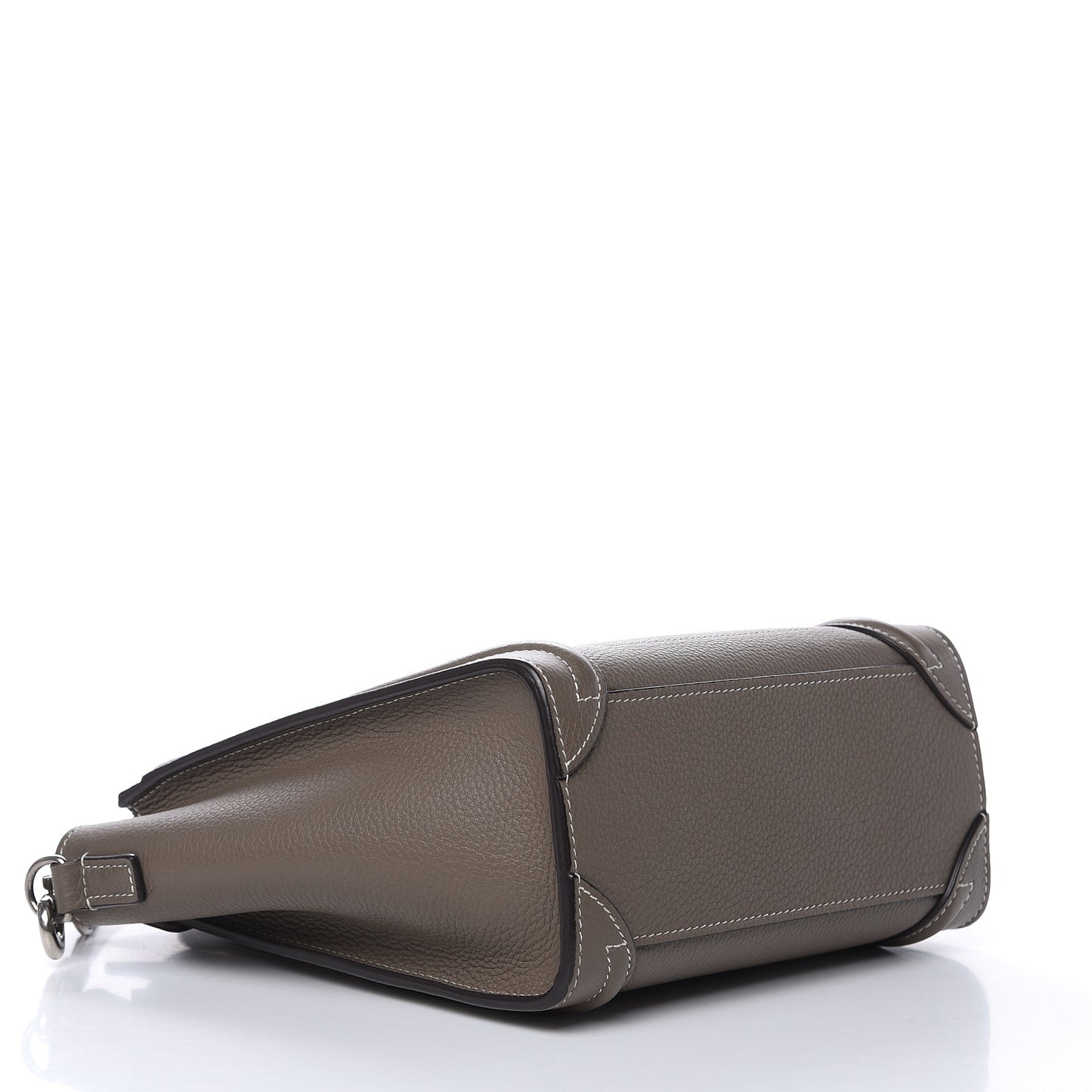 Drummed Calfskin Nano Luggage Souris