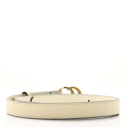 Gucci Calfskin Double G 20mm Belt 90 36 Mystic White 2 of 5