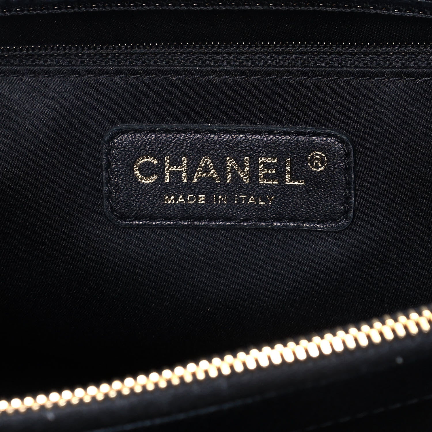 Chanel Caviar Quilted Grand Shopping Tote GST Black 5 of 13