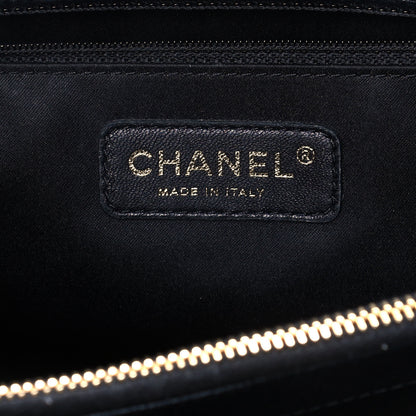 Chanel Caviar Quilted Grand Shopping Tote GST Black 5 of 13