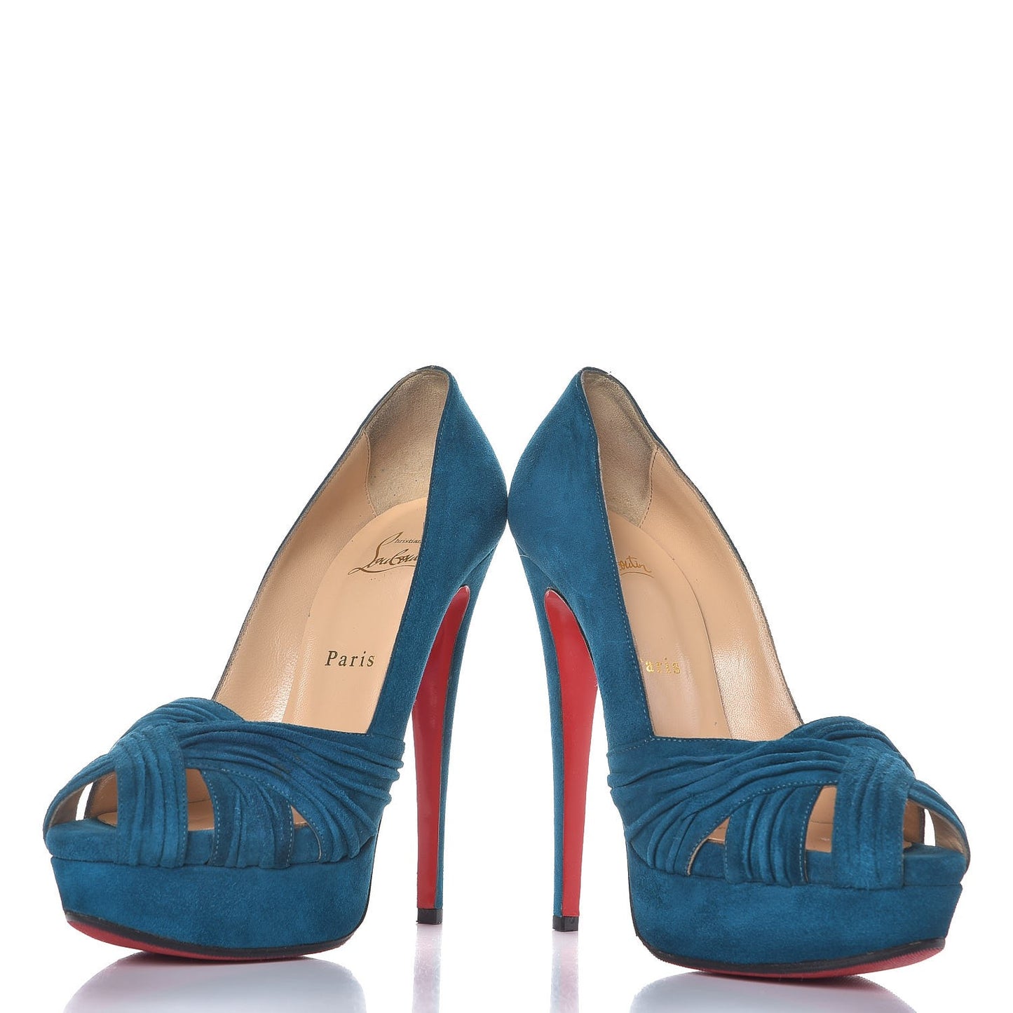 Suede Aborina 150 Pumps 38 Peacock
