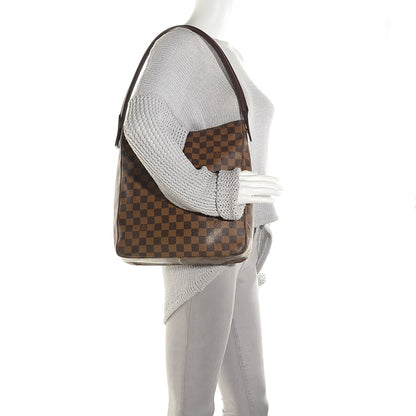 Louis Vuitton Damier Ebene Looping GM 2 of 8