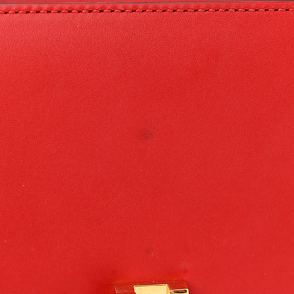 Gucci Calfskin Mini Sylvie Chain Shoulder Bag Hibiscus Red 10 of 11