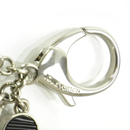 Louis Vuitton Fleur d Epi Bag Charm Key Holder Black 3 of 3