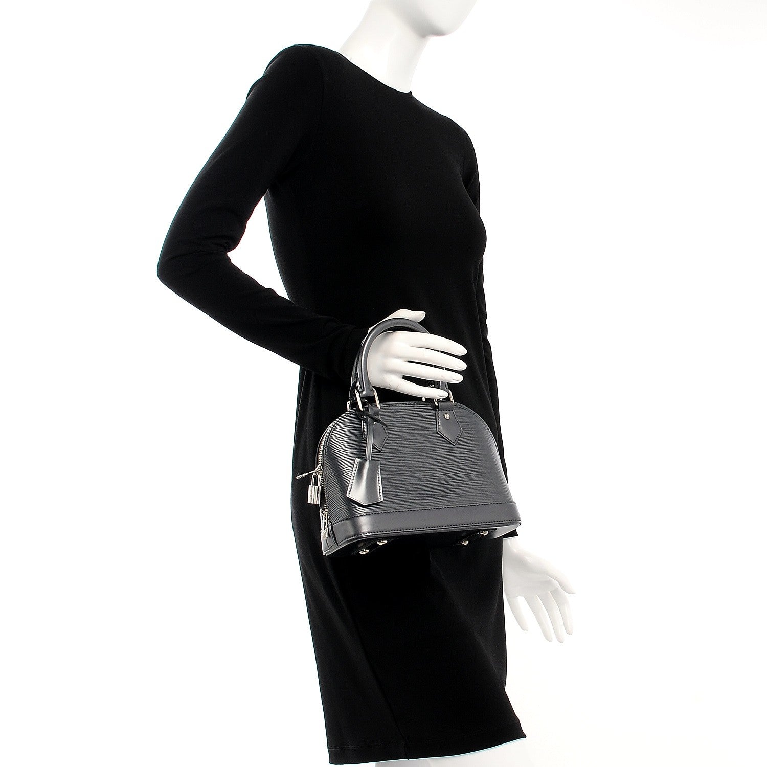 Louis Vuitton Epi Alma BB Anthracite Nacre 3 of 7