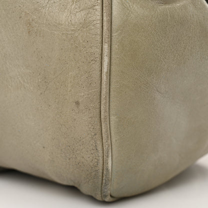 Miu Miu Vitello Lux Medium Bow Bag Grey 20 of 24