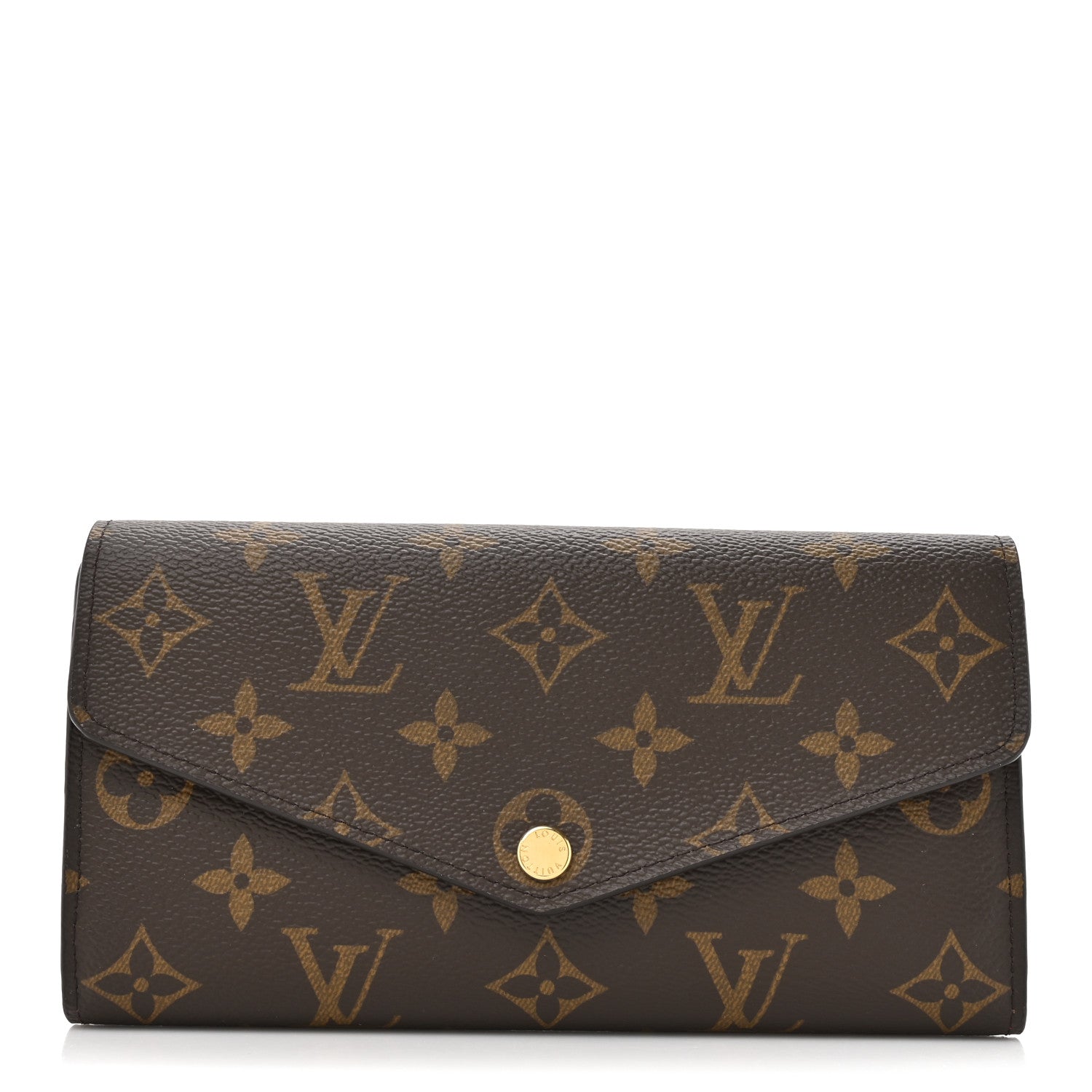 Louis Vuitton Monogram Sarah Wallet NM Coquelicot 1 of 8