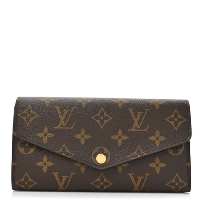 Louis Vuitton Monogram Sarah Wallet NM Coquelicot 1 of 8