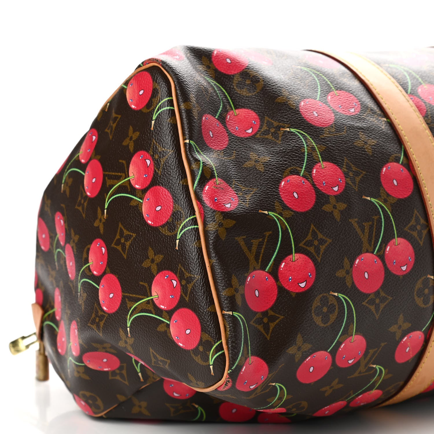 Louis Vuitton Monogram Cerises Keepall 45 8 of 13