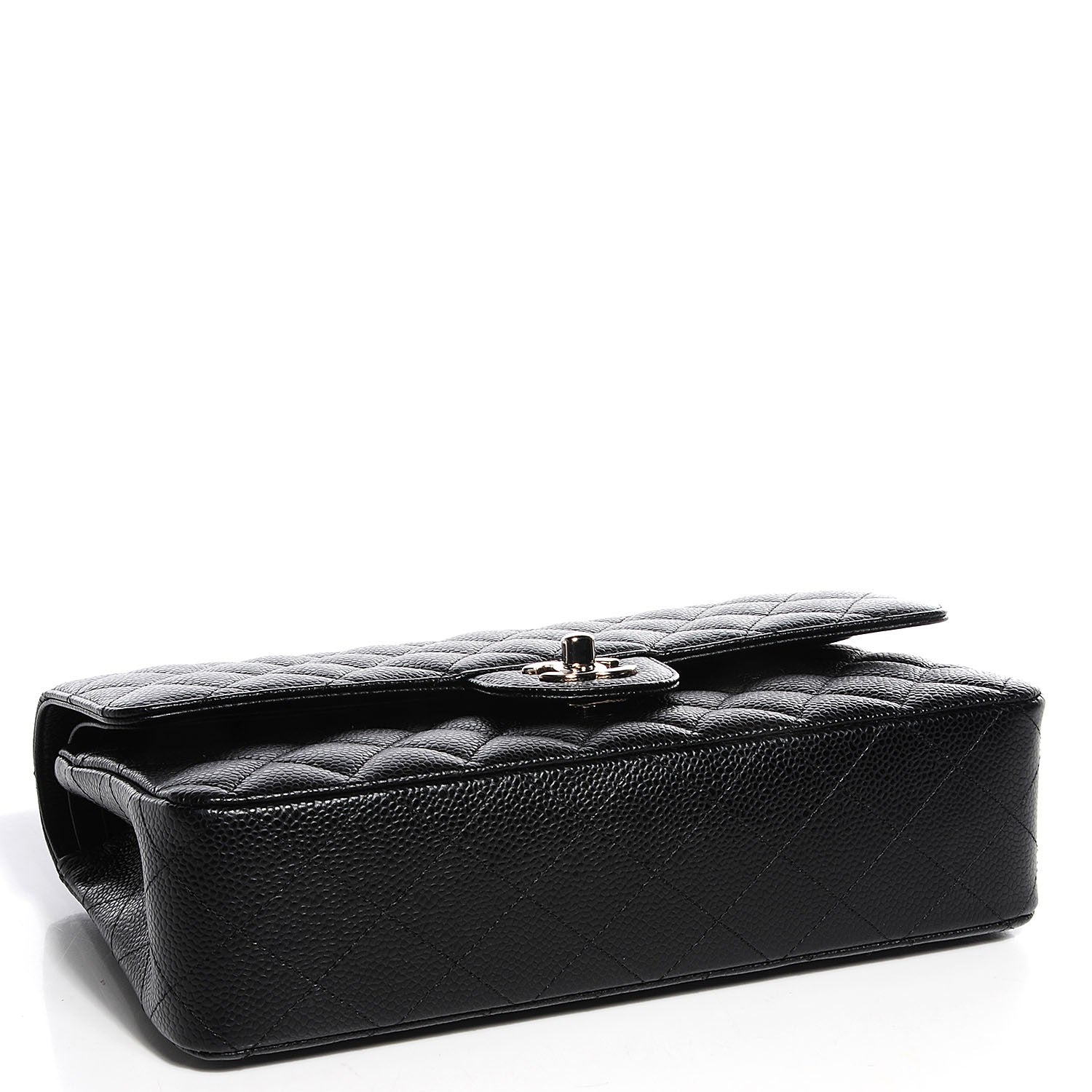 Chanel Caviar Quilted Medium Double Flap Black 4 of 9