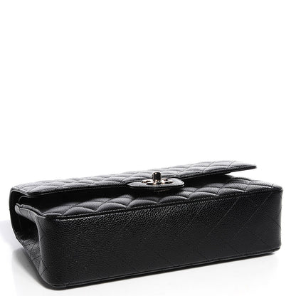 Chanel Caviar Quilted Medium Double Flap Black 4 of 9