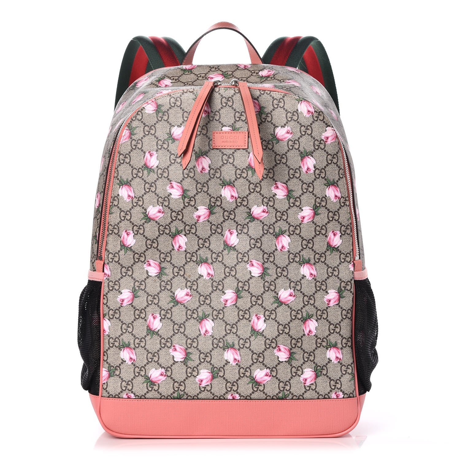 Gucci GG Supreme Monogram Rose Backpack Diaper Bag Pink 1 of 9