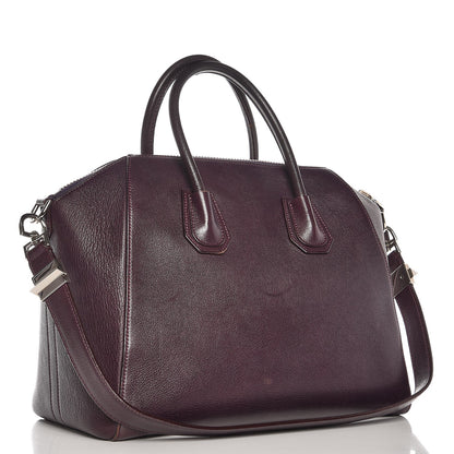 Givenchy Sugar Goatskin Medium Antigona Aubergine 17 of 28