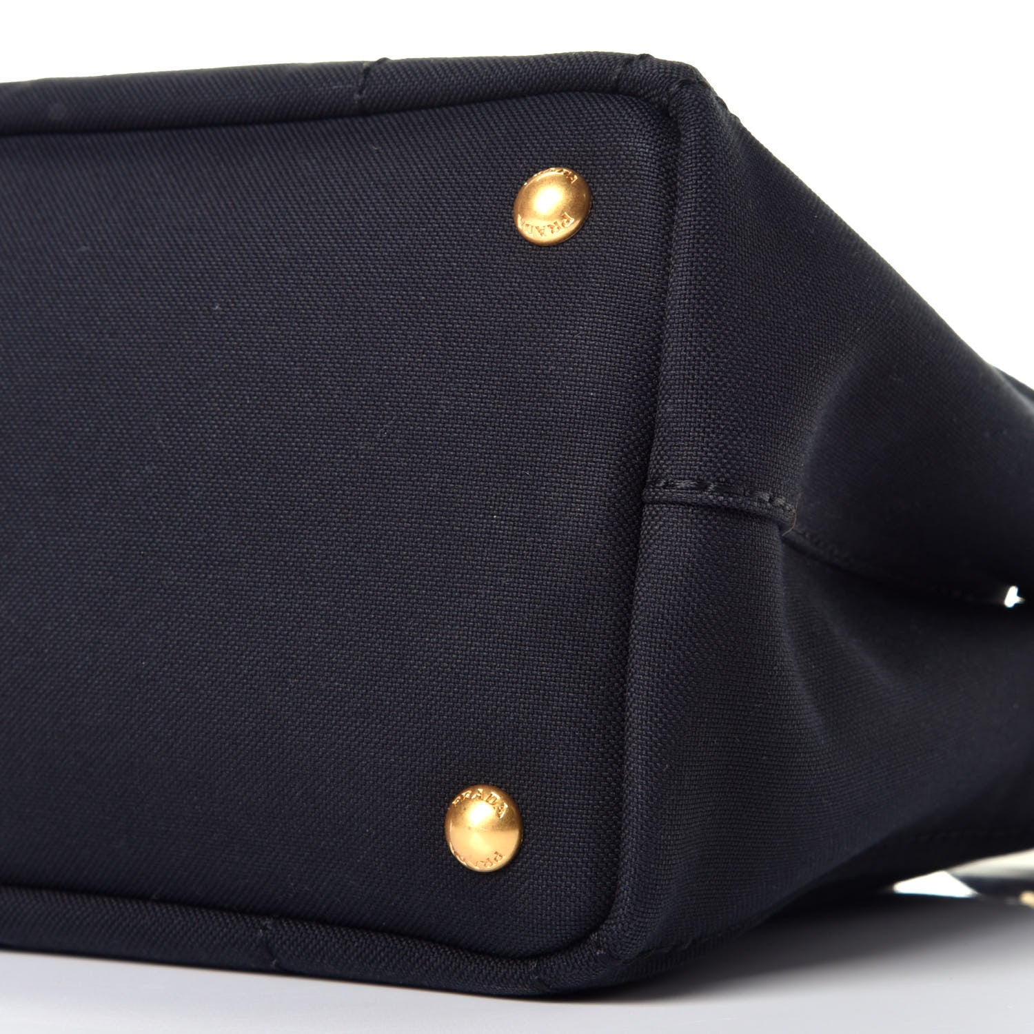 Prada Canapa Small Logo Tote Black 8 of 8