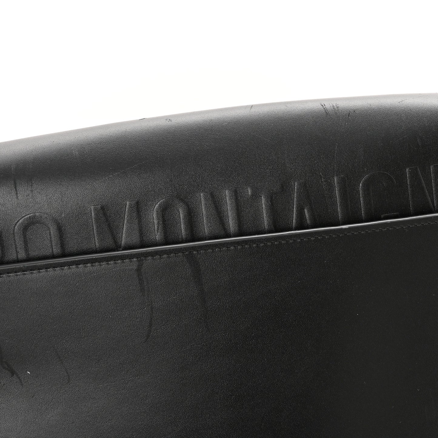 Box Calfskin Large Bobby Flap Black