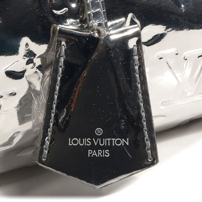 Louis Vuitton Monogram Miroir Speedy 30 Silver 8 of 9