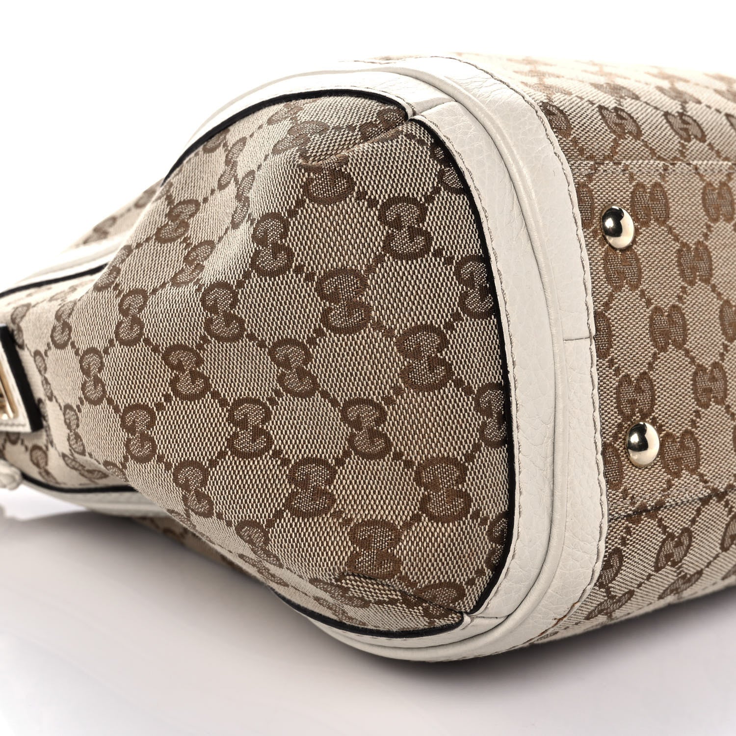 Gucci Monogram Medium Bella Hobo Off White 8 of 9
