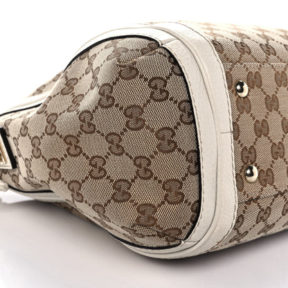 Gucci Monogram Medium Bella Hobo Off White 8 of 9
