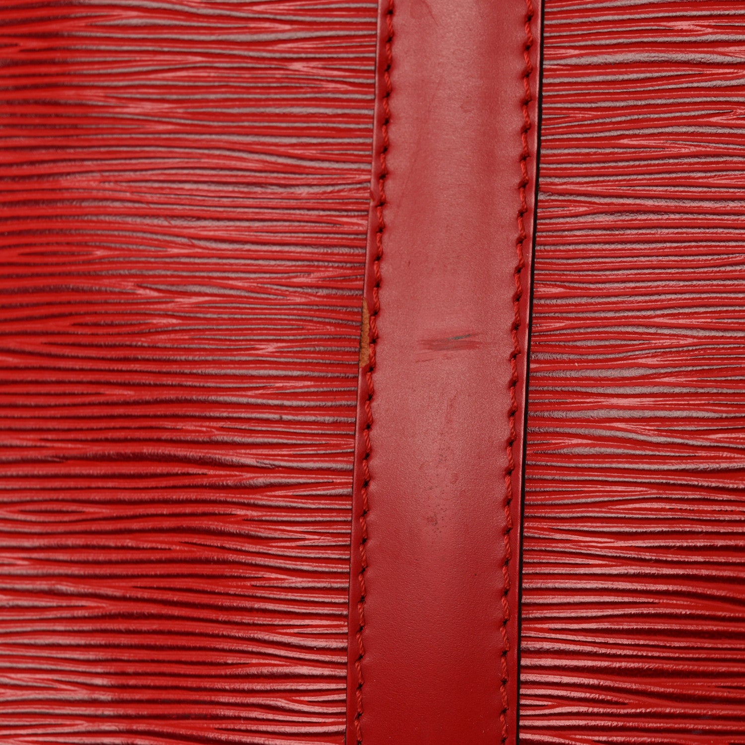 Louis Vuitton Epi Keepall 50 Castillan Red 11 of 13