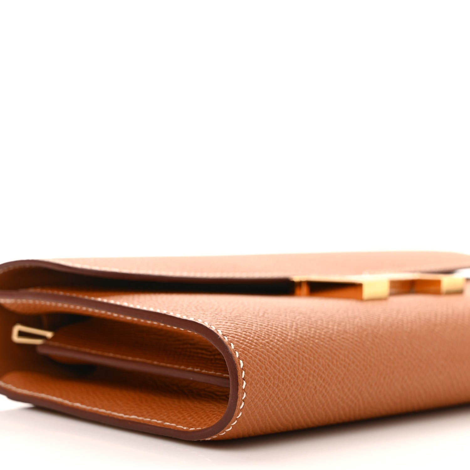 Hermes Epsom Constance Long Wallet To Go Gold 6 of 8