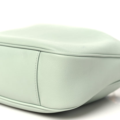 Gucci Softy Wonka Textured Dollar Calfskin Medium Diana Shoulder Bag Salvy Green 10 of 11