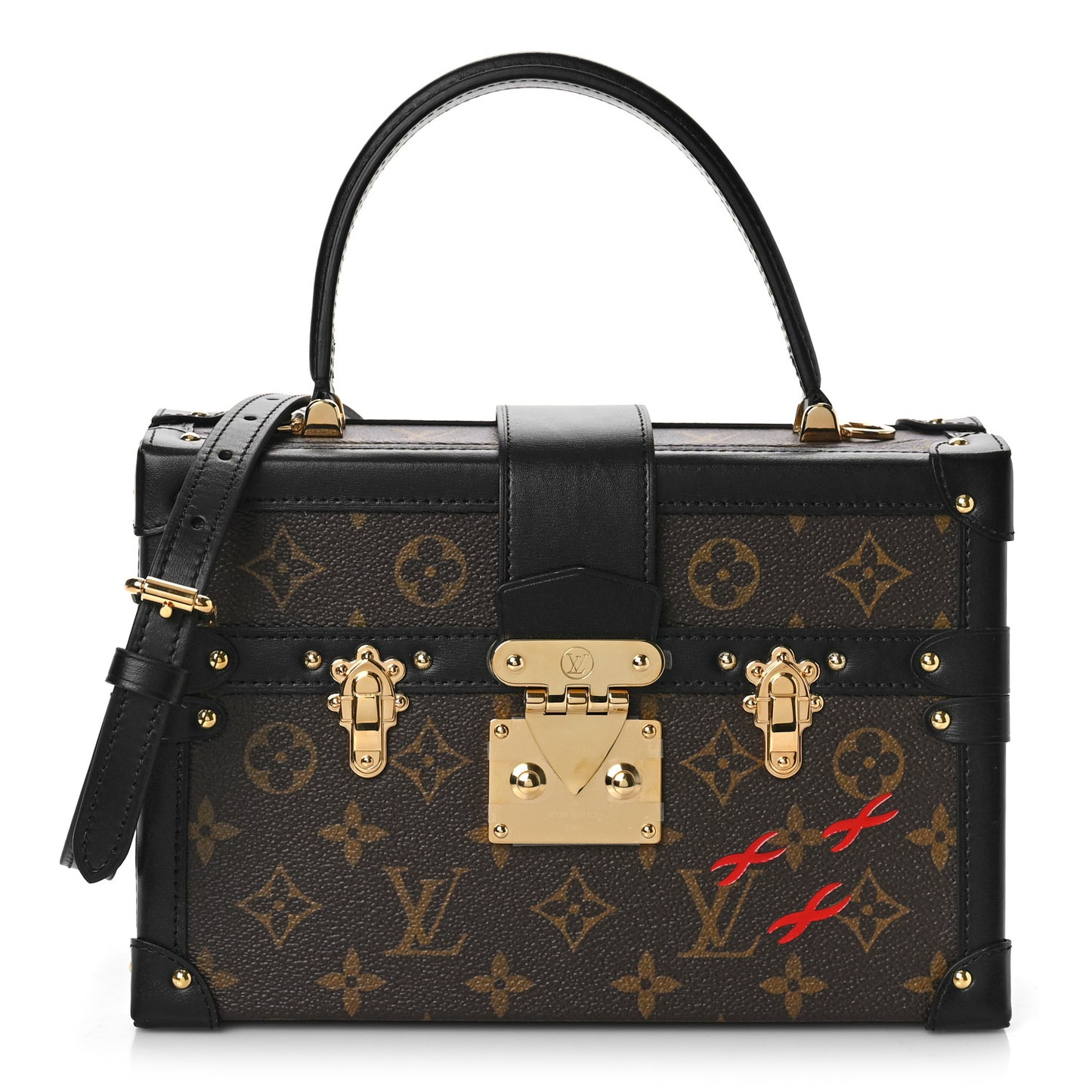 Monogram Petite Malle V Black