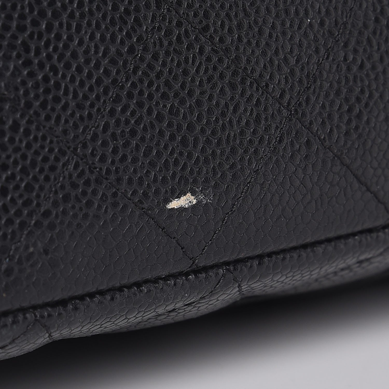 Chanel Caviar Quilted Jumbo Single Flap Black 10 of 14