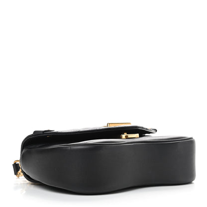 Louis Vuitton Calfskin New Wave Chain MM Black 4 of 9