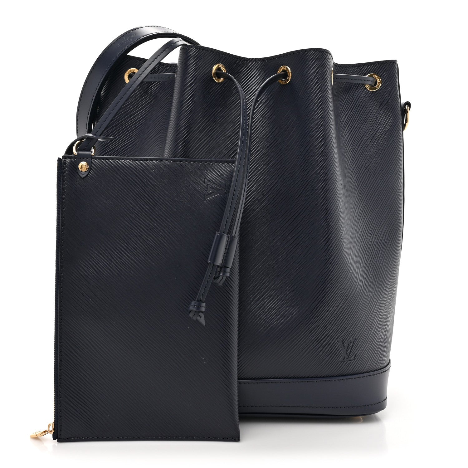 Louis Vuitton Epi Noe MM Navy 3 of 11