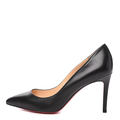 Christian Louboutin Shiny Nappa Pigalle 85 Pumps 36.5 Black 1 of 8