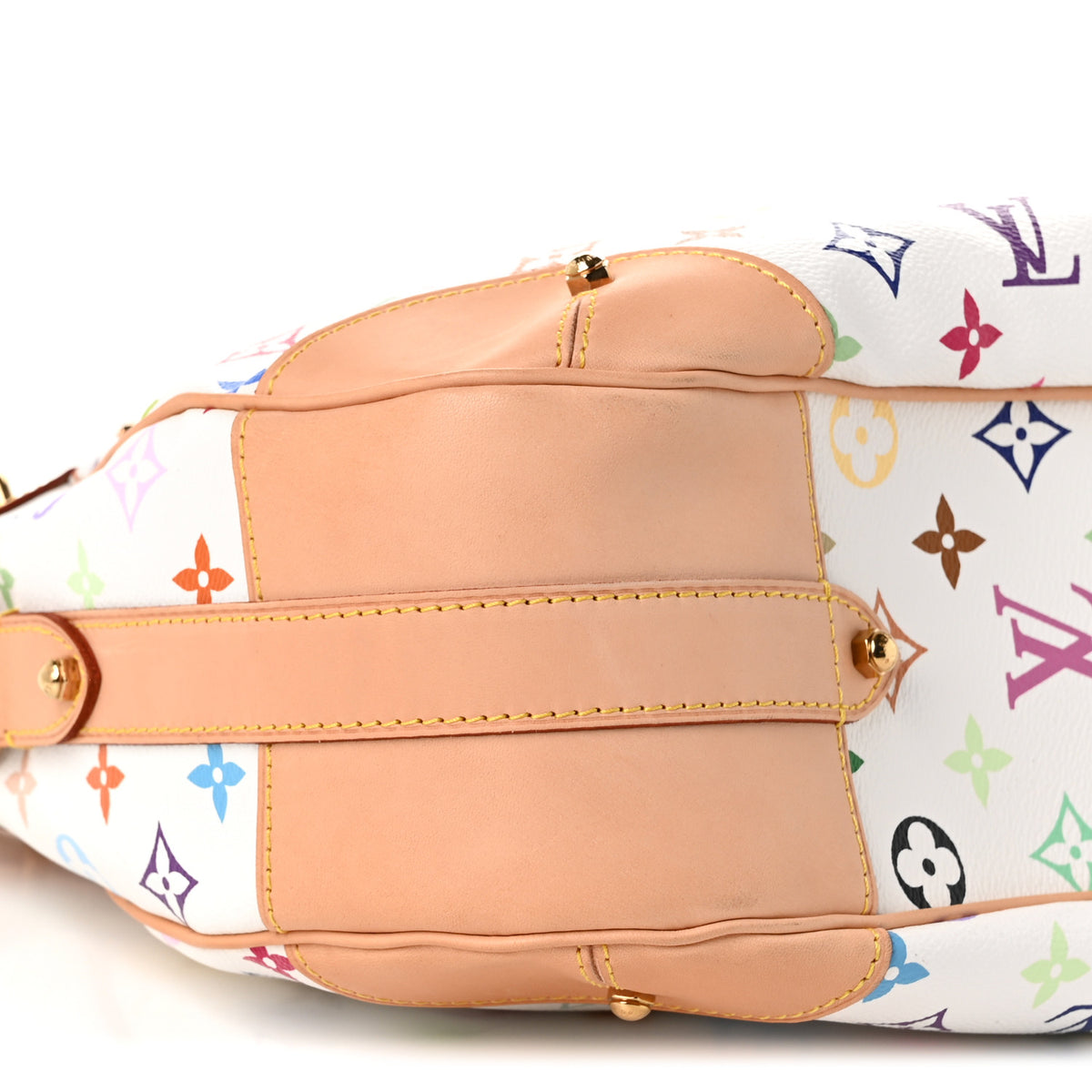Monogram Multicolor Greta White