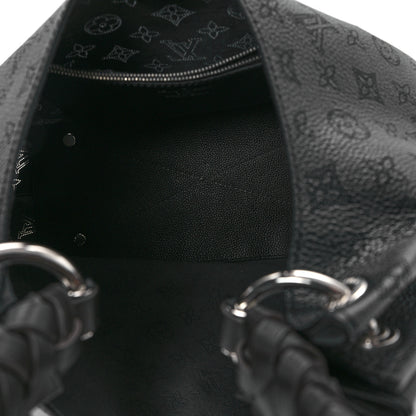 Louis Vuitton Mahina Carmel Hobo Black 5 of 11