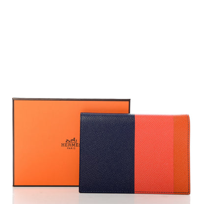 Hermes Epsom Casaque Couverture Agenda Cover GM Bleu Saphir Rose 7 of 7