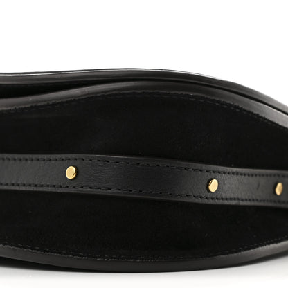 Chloe Calfskin Suede Small Nile Bracelet Bag Black 10 of 10