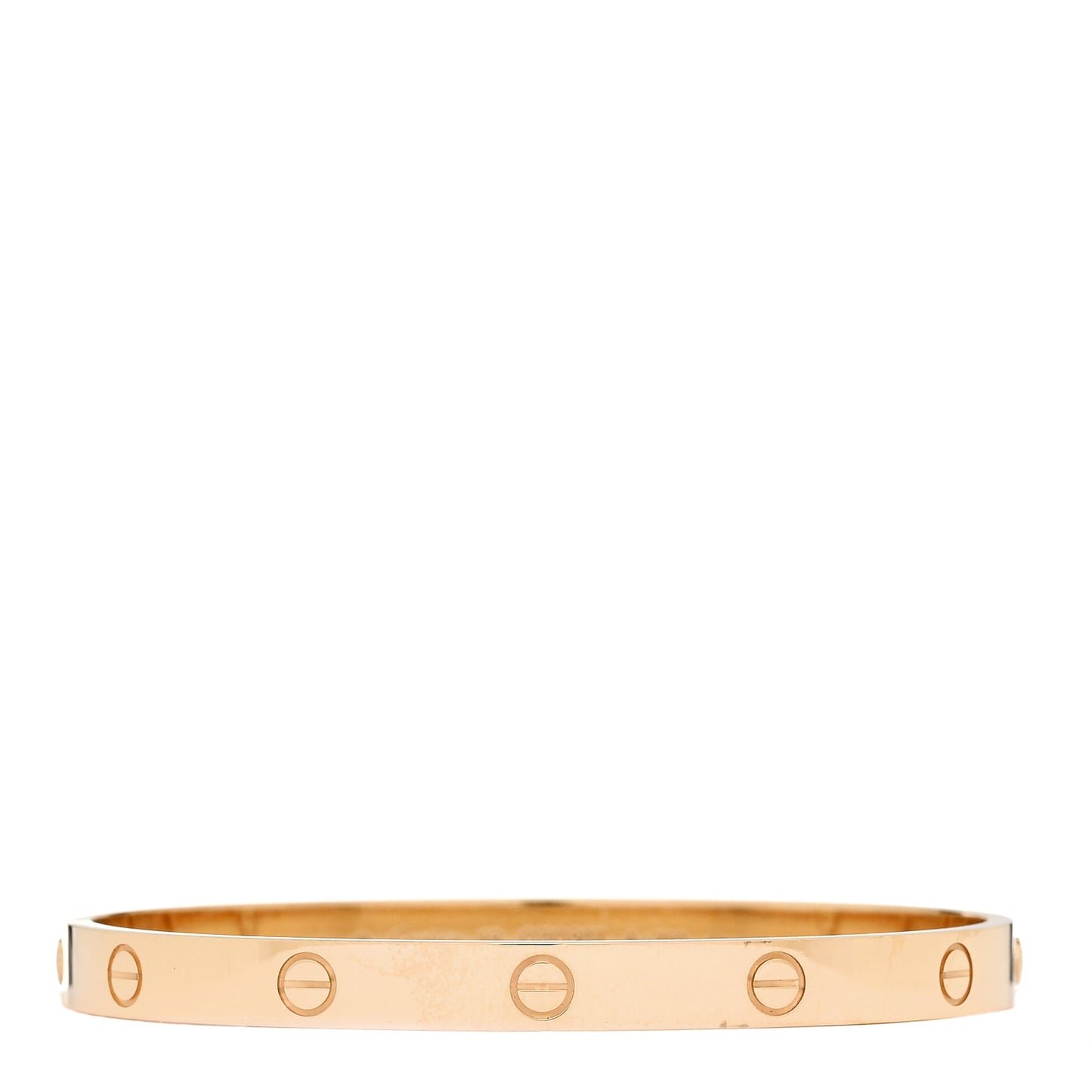18K Yellow Gold LOVE Bracelet 19