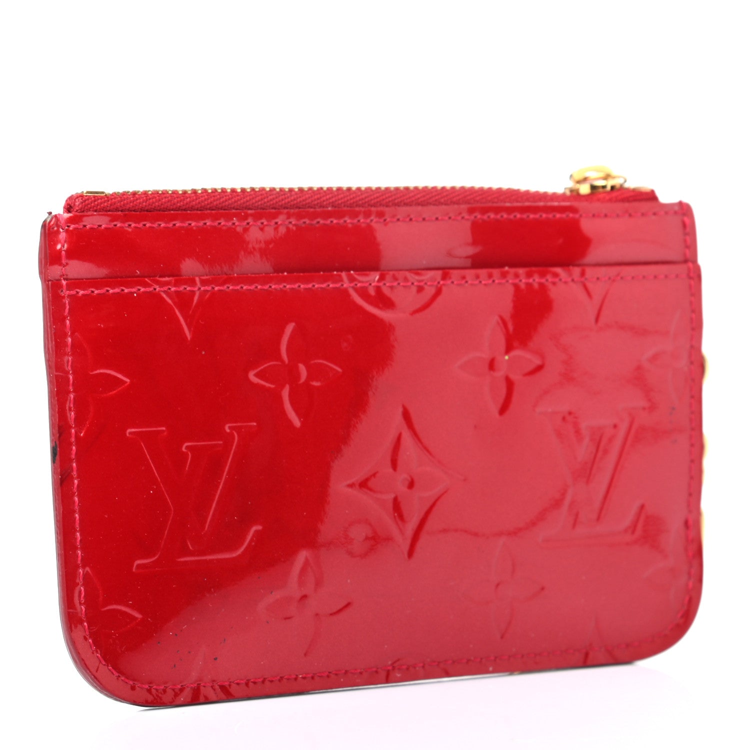 Louis Vuitton Vernis Key Pouch Pomme D'Amour 3 of 7