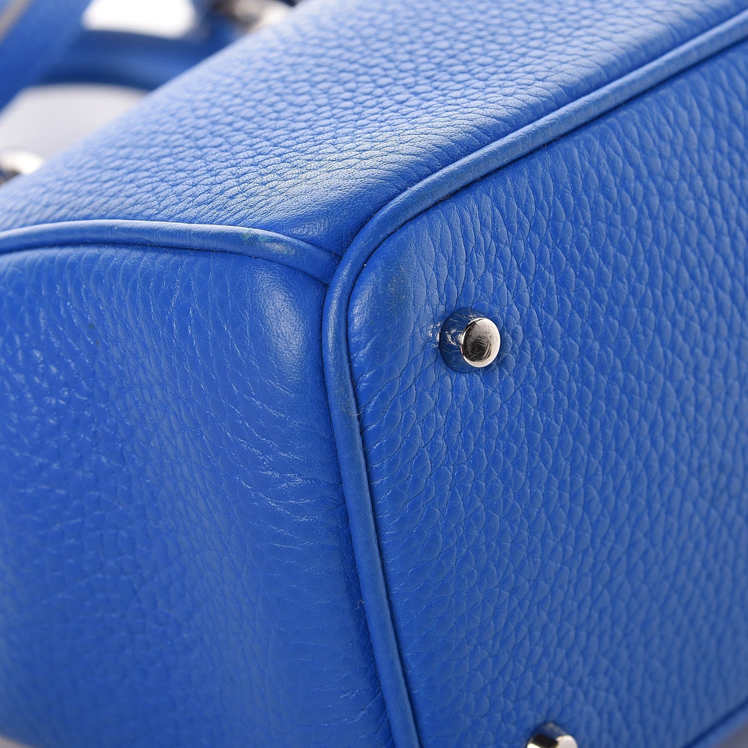 Christian Dior Bullcalf Mini Diorissimo Tote Bleu Nosy Rose Tendre 12 of 12