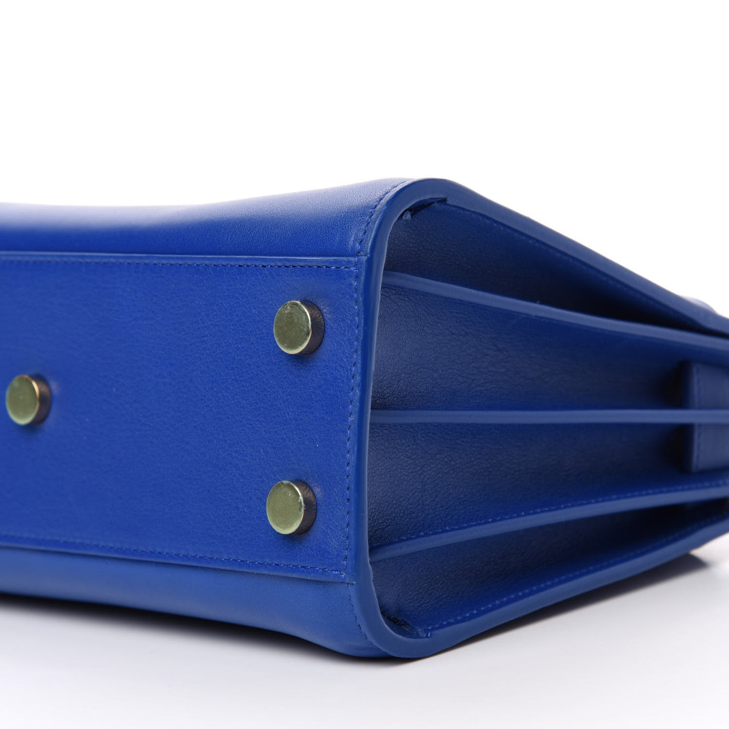 Calfskin Nano Sac De Jour Royal Blue