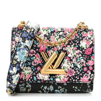 Louis Vuitton Printed Calfskin Flower Twist Shoulder Bag PM 1 of 9